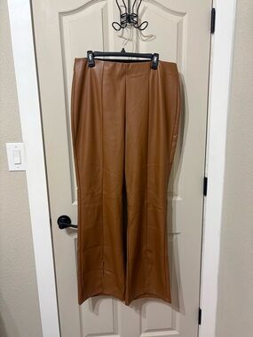 SO Black and Brown High-Rise Flare Pants